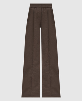 Brunello Cucinelli Коричневые брюки ML140P8721