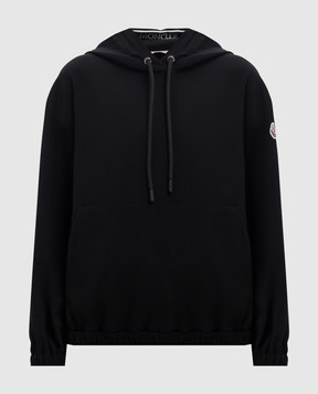 Moncler Черные худи с логотипом J20932G00010596WF