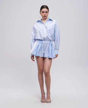 Alexander Wang Голубой комбинезон в полоску 1WC2256741