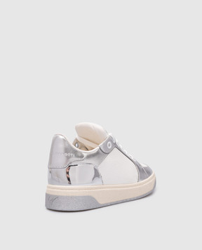 Giuseppe Zanotti Белые кожаные кроссовки Arena RS40024