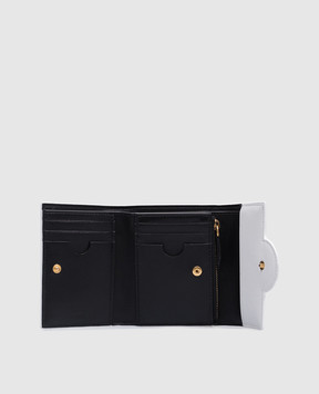 Balmain Белый кожаный портмоне B-Buzz с принтом Love Letter EN1NK239LCLL