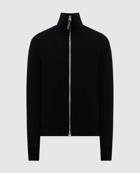 Tom Ford Чорний кардиган з вовни KZL022YMW089