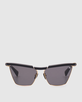 Balmain Akoni Чорні сонцезахисні окуляри Victoire BPS169A60
