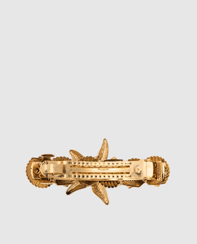 LELET NY Заколка Serena с золотым покрытием 14 карат LELSS241707