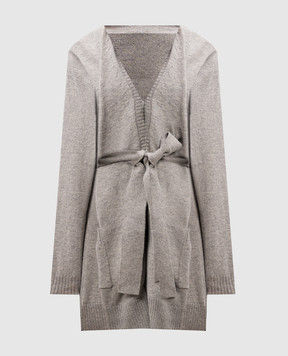 Maison Margiela Сірий кардиган з вовни S51HA0748