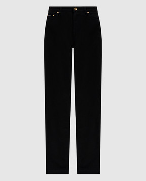 Dolce&Gabbana Чорні джинси з логотипом FTC8CDG8MM3