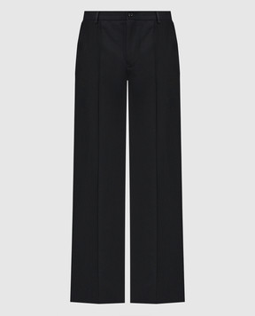 Dolce&Gabbana Черные брюки из шерсти GYZMHTGH862