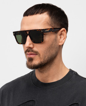 Off-White Коричневі сонцезахисні окуляри Springfield OERI133C99PLA001