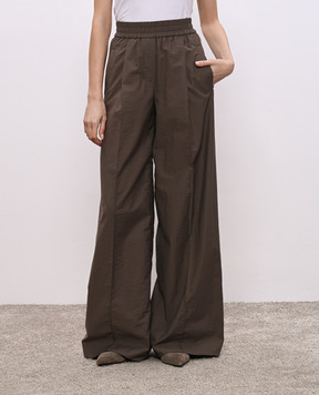 Brunello Cucinelli Коричневые брюки ML140P8721