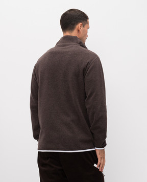 Brunello Cucinelli Коричневий светр з кашеміром MM840KT60