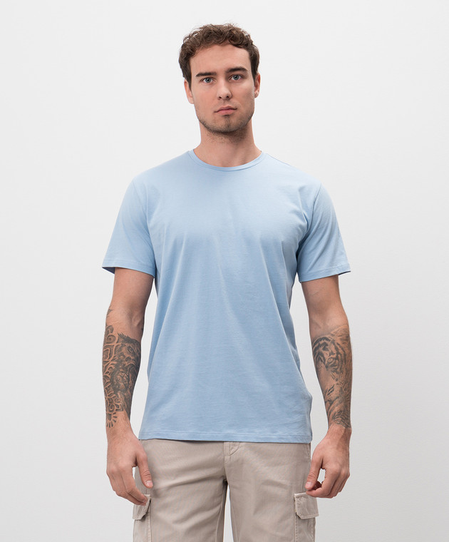 MooRER Голубая футболка MIKE-PSW MIKEPSW изображение 3