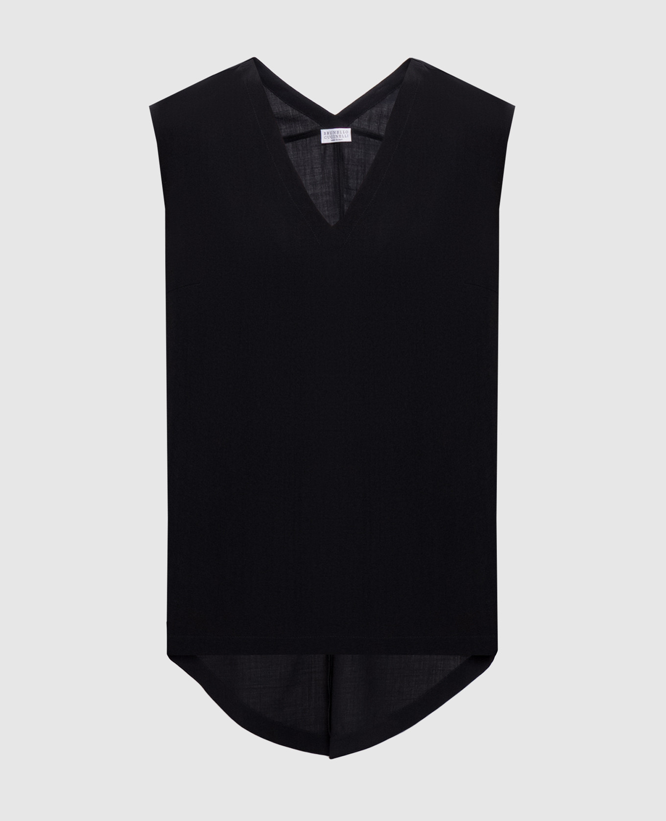 

Серая блуза из шерсти, Серый, Блузы