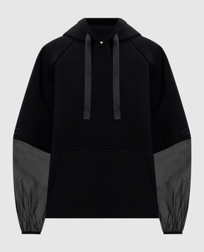 Twinset Черные худи с логотипом 252TP2194