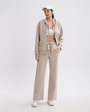 Max Mara Бежевая спортивная куртка JOUR JOUR