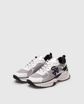 Stuart Weitzman Серые комбинированные кроссовки SW TRAINER SJ512