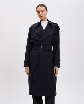 Bottega Veneta Синий тренч из шерсти 812009V4
XP0