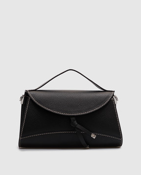Gianni Chiarini Чорна шкіряна сумка MARGOT BS11411GRNNABCL