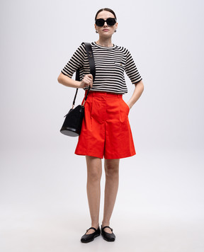 Max Mara Футболка BEATI з льону в смужку BEATI
