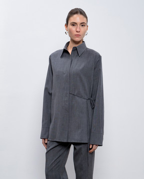 Jil Sander Сіра блуза з вовни J02DL0154J40171