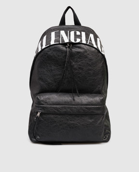 Balenciaga Черный кожаный рюкзак 8272062ABVX