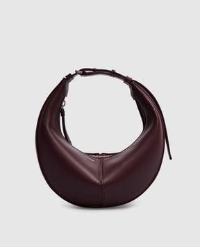 PROENZA SCHOULER Бордовая кожаная сумка с логотипом. HB251084L016S