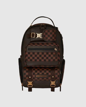 Sprayground Дитячий коричневий рюкзак FLEX CHEX CARGO 910B7674NSZ