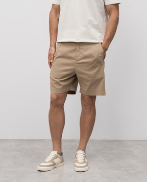 Canali Бежевые шорты PT0135595601