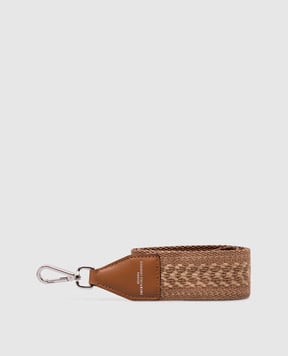 Gianni Chiarini Коричневая ручка для сумки с логотипом. TR101GCETNOLANA50