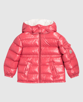 Moncler ENFANT Дитячий рожевий пуховик Maire K29511A00033597Z8