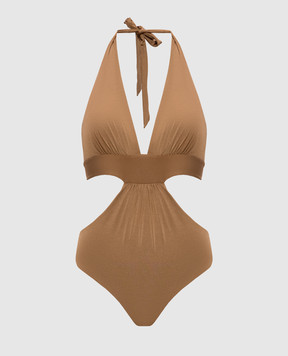 Max Mara Коричневый купальник CASSIE CASSIE