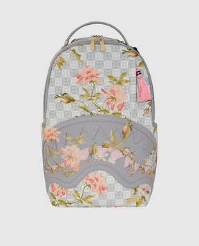 Sprayground Дитячий сірий рюкзак A.I. AFRICAN INTELLIGENCE SANDFLOWER 910B7721NSZ