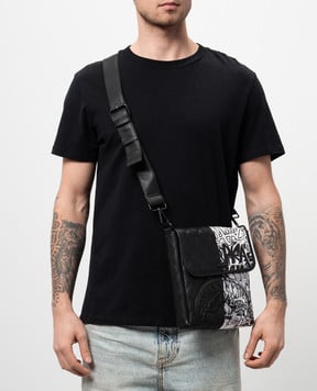 Sprayground Детская черная сумка Graf Quilt 910B6843NSZ