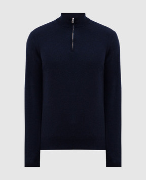 Cashmere&Whiskey Синий джемпер из кашемира MU8661312341R