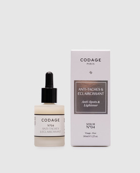 Codage Сыворотка для лица Anti-Spots&Lightener №4 30 мл PV004302