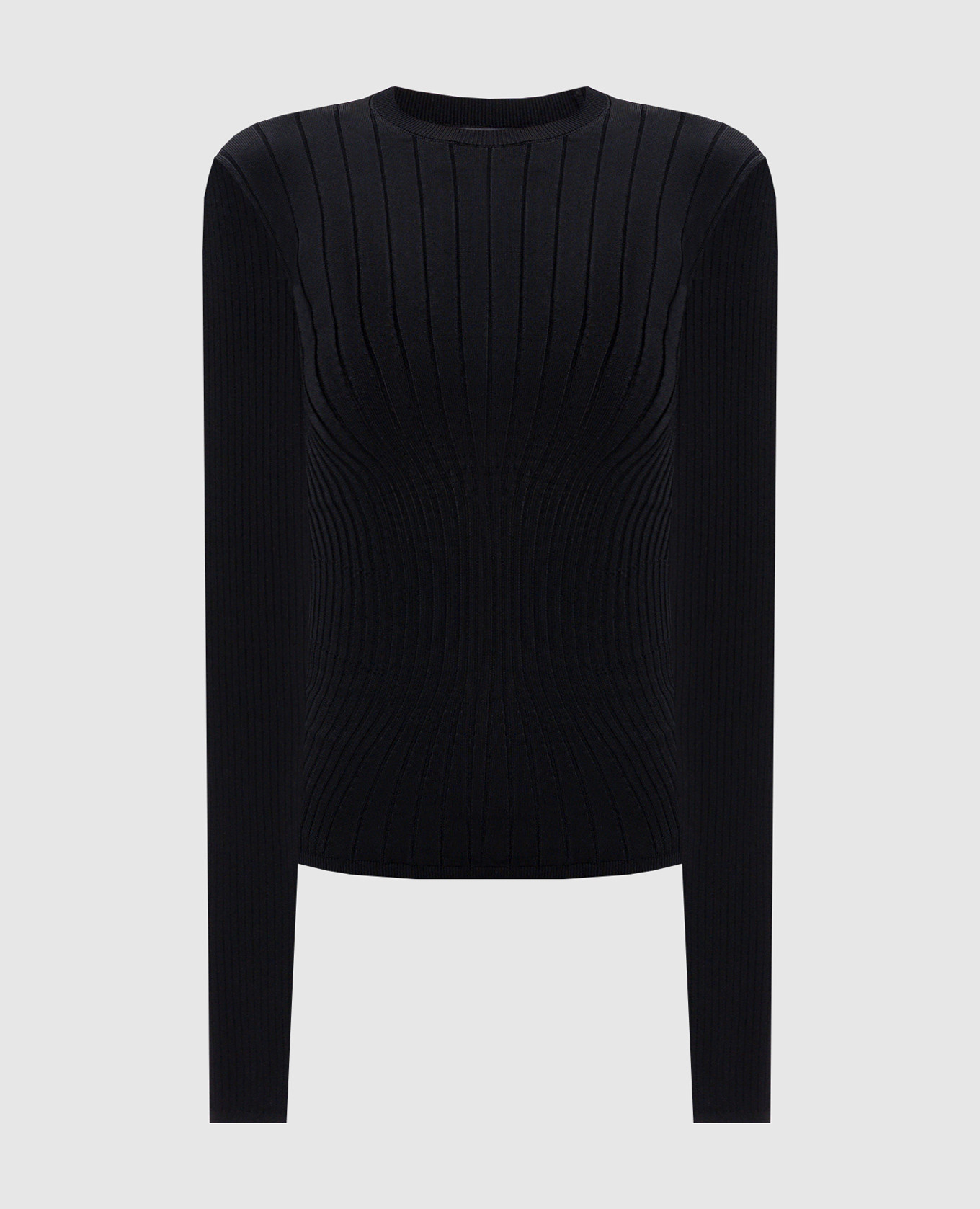 

Черный джемпер с логотипом, Джемпера