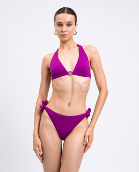 Balmain Рожевий купальник з емблемою BKB952210