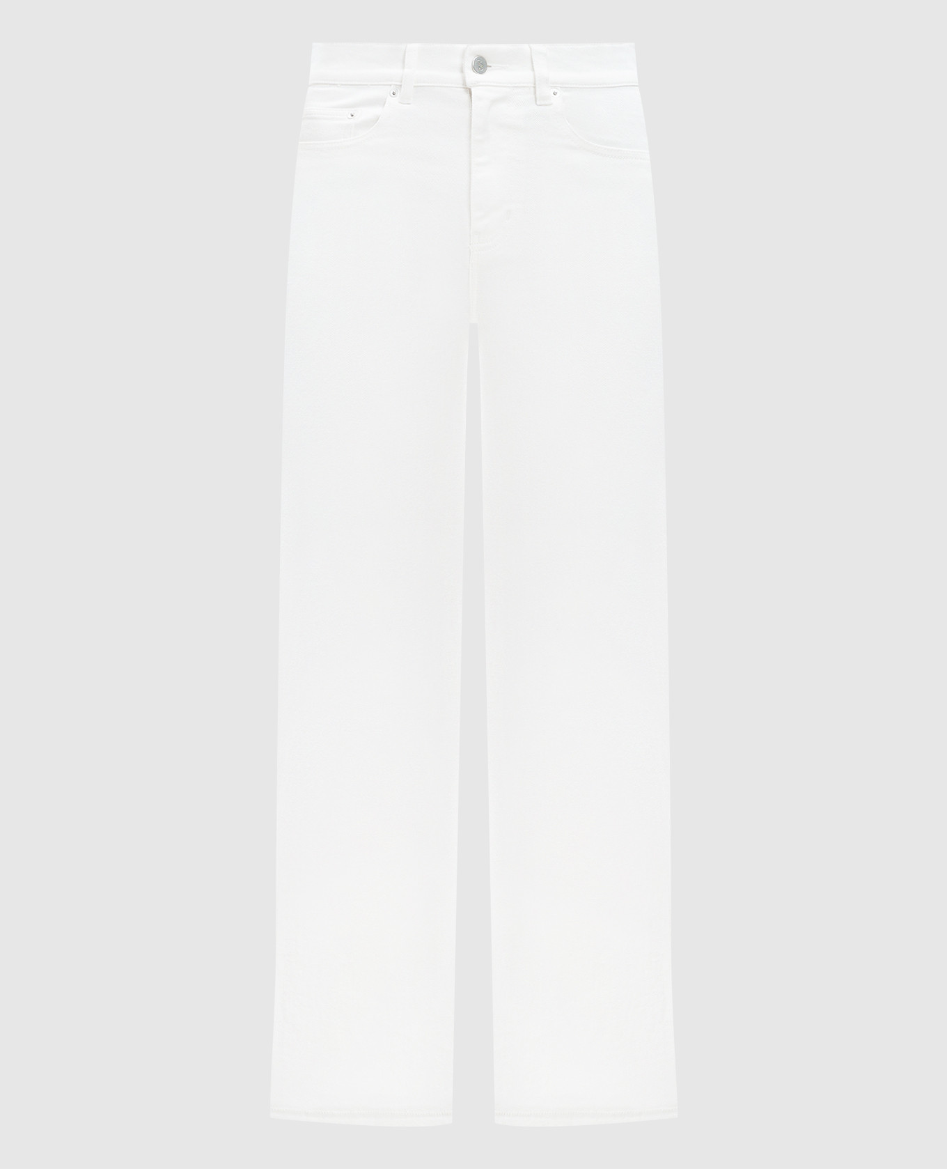 

Белые джинсы Jasper Jean с эффектом потертости, Белый, Укороченные джинсы