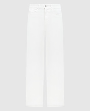 PROENZA SCHOULER Белые джинсы Jasper Jean с эффектом потертости R2438002DC060