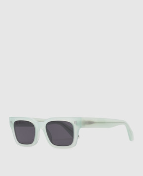 Off-White Зелені сонцезахисні окуляри Midland OERI108C99PLA001
