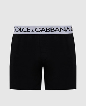 Dolce&Gabbana Чорні труси з логотипом M4B99JONN97