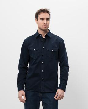 Tom Ford Синяя рубашка HDS001FMC133F24