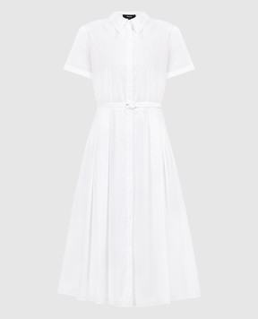 Theory Белое платье-рубашка O0204614