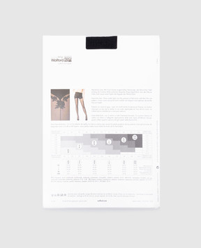 Wolford Черные колготки Helena в узор 20 Den 14704