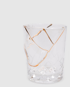 SELETTI Склянка Kintsugi з позолотою 24 карат 09656