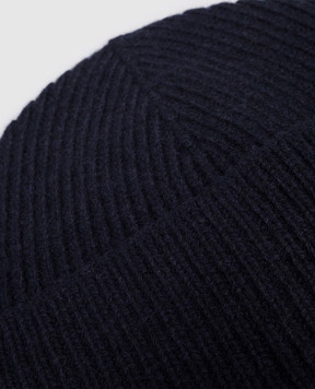 Cashmere&Whiskey Синяя шапка из кашемира AU1891305341MI