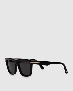 Tom Ford Чорні сонцезахисні окуляри Lelio FT1207