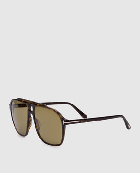 Tom Ford Коричневі сонцезахисні окуляри Autari FT1209