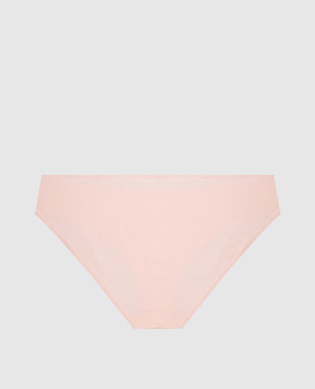 Wolford Бежевые трусики Cotton contour Tanga 69643