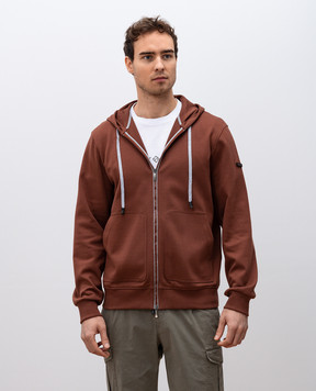 Peserico Коричнева спортивна куртка R57007J006904