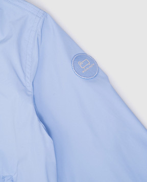 Woolrich Детская голубая куртка с капюшоном Ryker CFWKOU0449MRUT3128